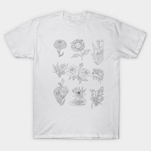 Botany line work T-Shirt